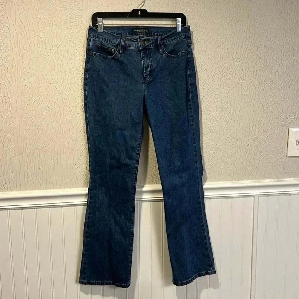 Lauren Ralph Lauren LRL mid rise classic bootcut jeans size 4 - Picture 4 of 14